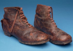 Paire de bottes marron, fin du 19ème siècle