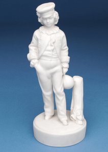 Figure en parian d