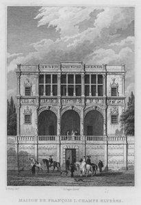 Paris, Maison de François Ier, Champs-Élysées - English School