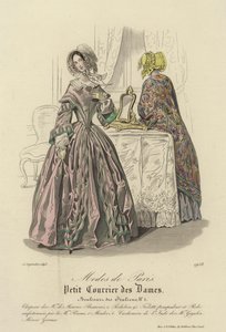 Modes de Paris, 1843 - English School