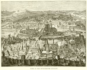 Paris au XVIIe siècle - English School