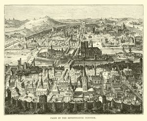Paris au XVIIe siècle - English School