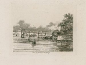 Partie du pont de Westminster - English School