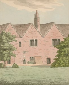 Partie du palais épiscopal à Fulham, Londres - English School