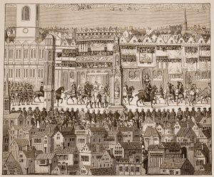 Partie de la procession de couronnement d