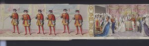 Partie du panorama du mariage de la reine Victoria, c.1840