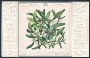 Gui en patchwork, Carte de Noël - English School