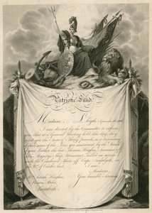 Fonds patriotique : distribution d