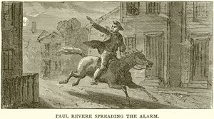 Paul Revere sonnant l