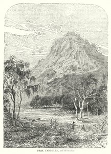 Pic Tangulla, Australie (gravure) - English School