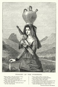 Paysanne des Pyrénées (gravure)