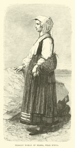 Paysanne de Biassa, près de La Spezia - English School