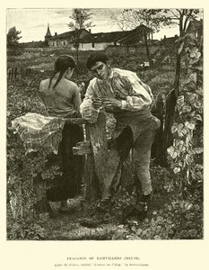 Paysans de Damvillers, Meuse - English School