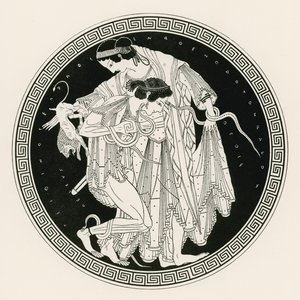 Pélée et Thétis (gravure) - English School