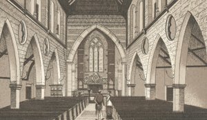 Église de Penarth, intérieur