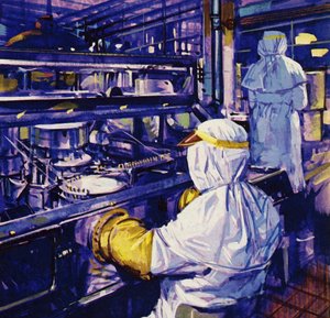 La pénicilline a été produite en masse pour la première fois en Amérique