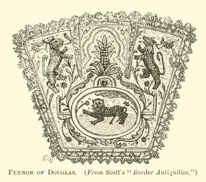 Pennon de Douglas - English School