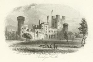 Château de Penrhyn, Llandygai, Pays de Galles - English School