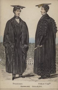 Pensionnaire, Fellow Commoner, Downing College - English School