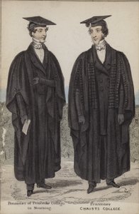 Pensionnaire de Pembroke College en deuil, Pensionnaire, Christs College - English School