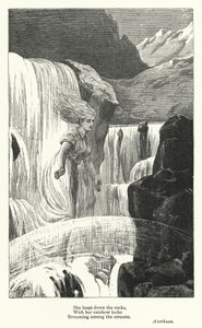 Percy Bysshe Shelley : Illustration pour Arethusa (gravure) - English School
