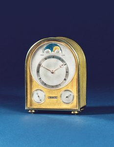 Horloge de voyage à calendrier perpétuel, 1898 - English School
