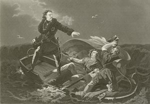 Pierre le Grand traversant la Neva - English School