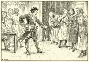 Pierre le Grand fait raser les barbes des nobles - English School