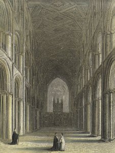Cathédrale de Peterborough, la nef - English School