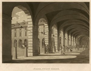 Piazza, Covent Garden, Londres, 1796 - English School