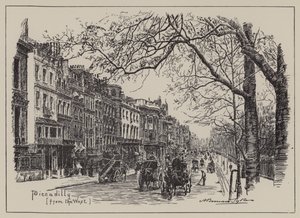 Piccadilly, depuis l