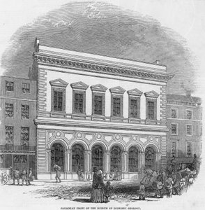 Façade de Piccadilly du Musée de Géologie Économique - English School