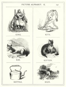 Alphabet Illustré, K - English School