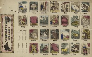 Alphabet illustré - English School
