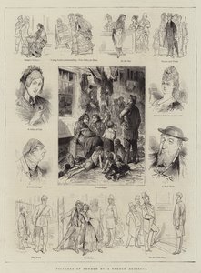 Images de Londres par un artiste français, I - English School