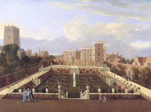 Maison Pierrepont, Nottingham, vers 1708-13 - English School