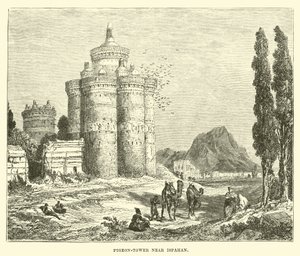 Tour à pigeons près d