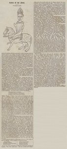 Signe des pèlerins (gravure) - English School
