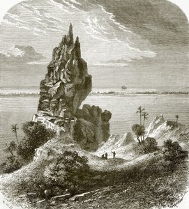 Pinnacle et récif corallien, Bora-Bora - English School