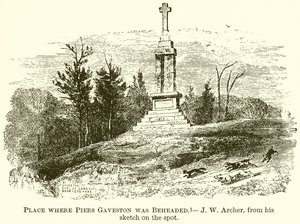 Lieu où Piers Gaveston a été décapité - English School