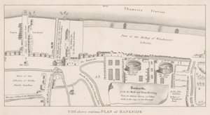 Plan de Bankside, Southwark - English School