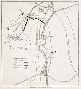 Plan de la bataille d