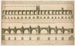 Plans pour le nouveau pont de Londres - English School