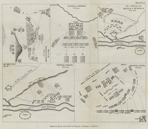 Planche des Mémoires et voyages de Maurice Auguste Comte de Benyowsky - English School