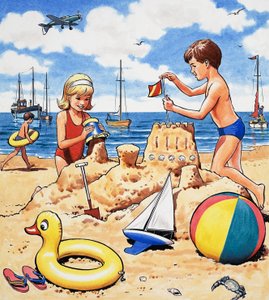 Construire des châteaux de sable