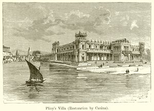 Villa de Pline (Restauration par Canina) - English School