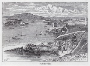 Plymouth (gravure) - English School