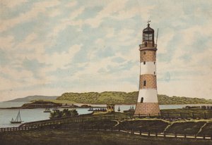 Plymouth : Phare de Smeaton sur le Hoe - English School