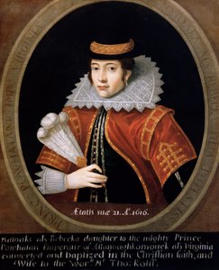 Pocahontas (c.1595-1617) 1616