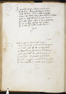 Poèmes de Sir Thomas Wyatt, f.54v, c.1530-39 - English School